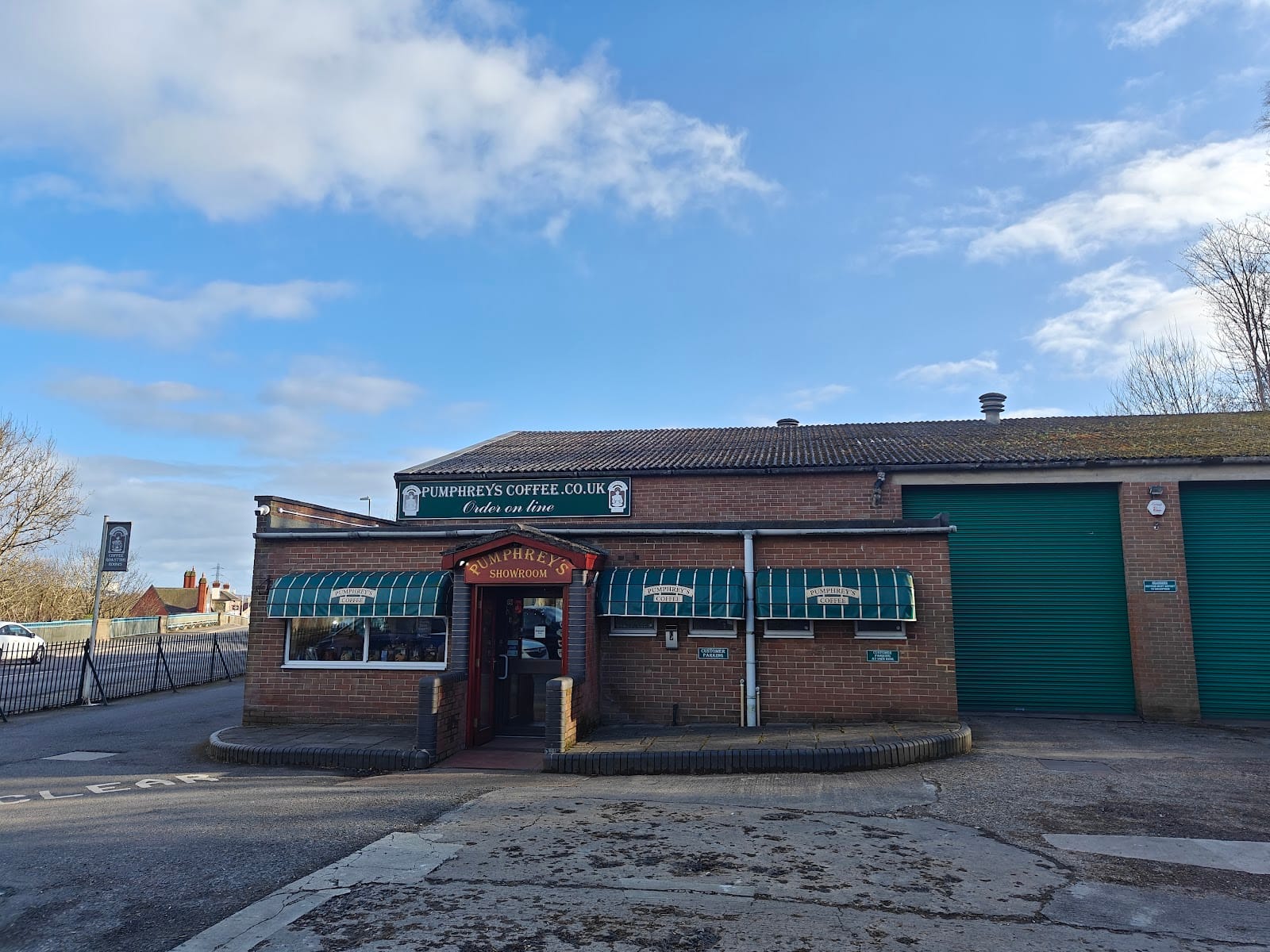 Pumphreys Coffee Roasting Rooms, Showroom and Cafe