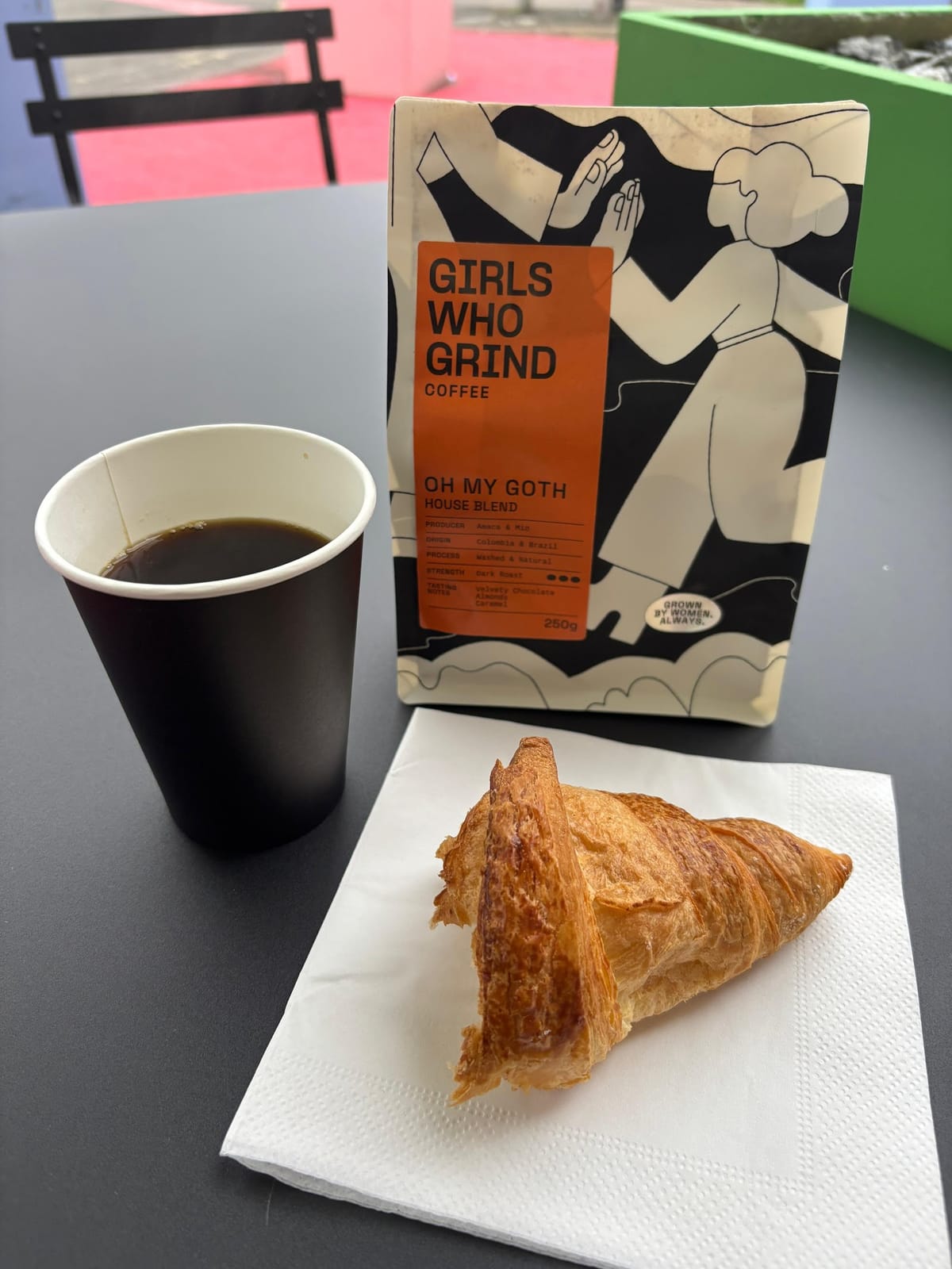 Jet Black Coffee