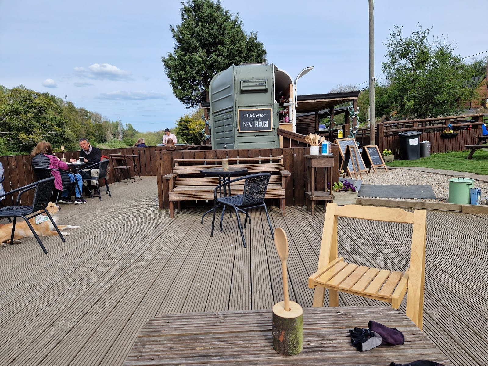 The New Plough Tea Trailer