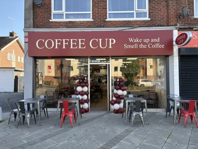 Coffee Cup Hambledon Parade