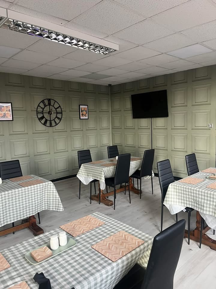 Pool hall cafe