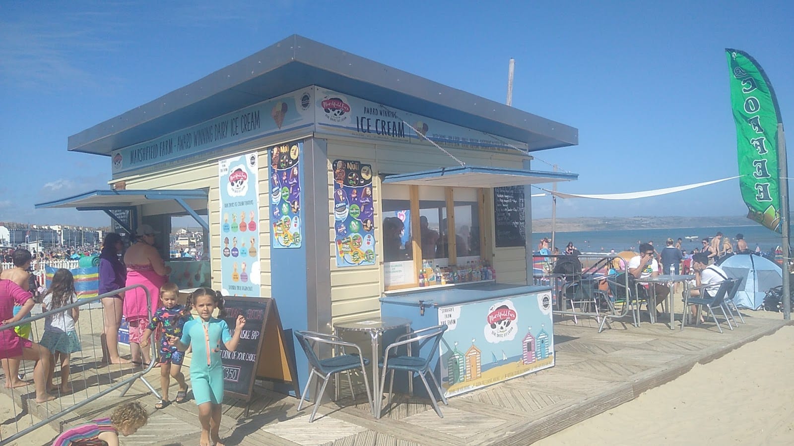 Marshfield farm - ice cream shop