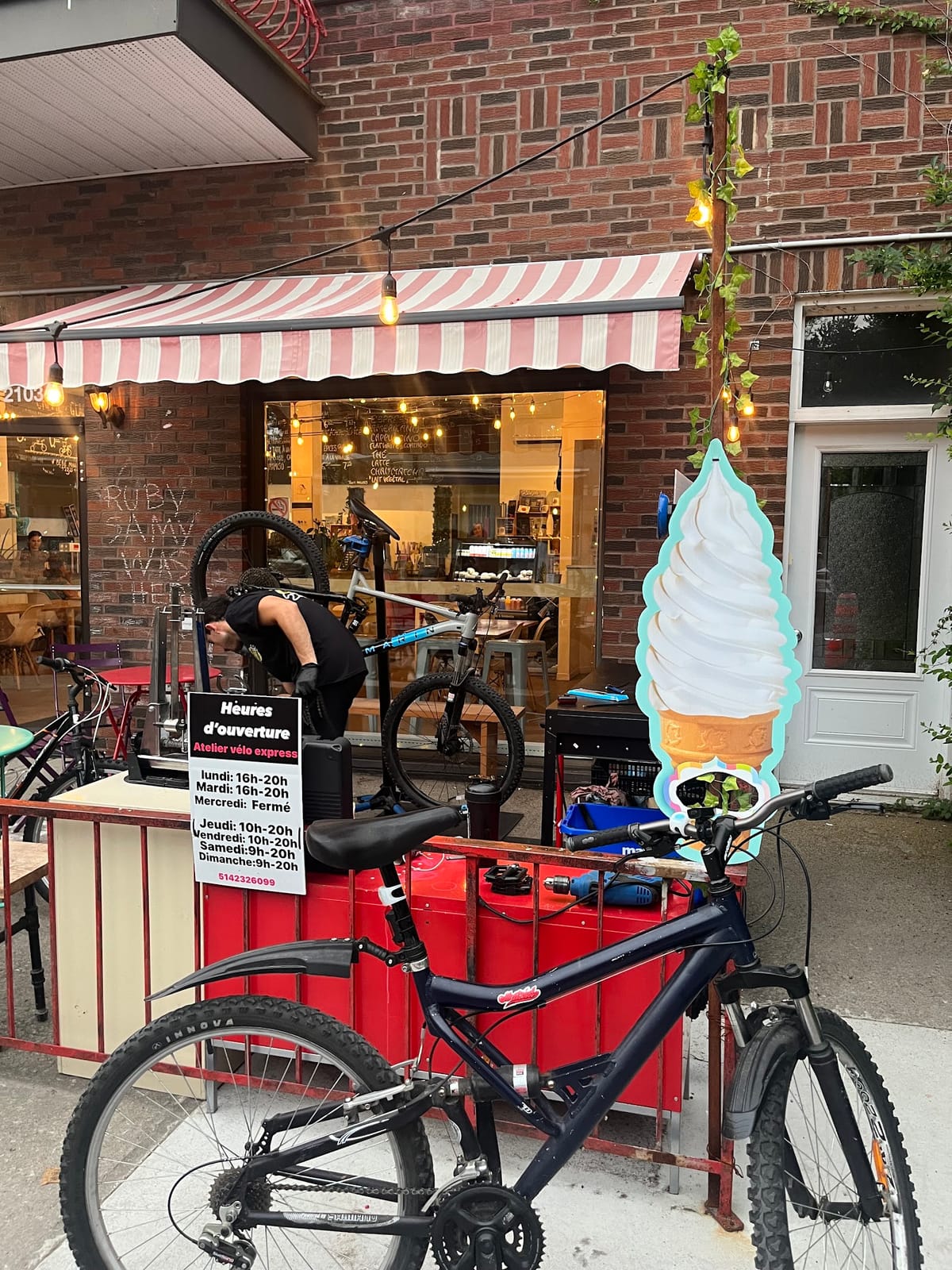Fixe Vélo Fix - Racer Cafe de course