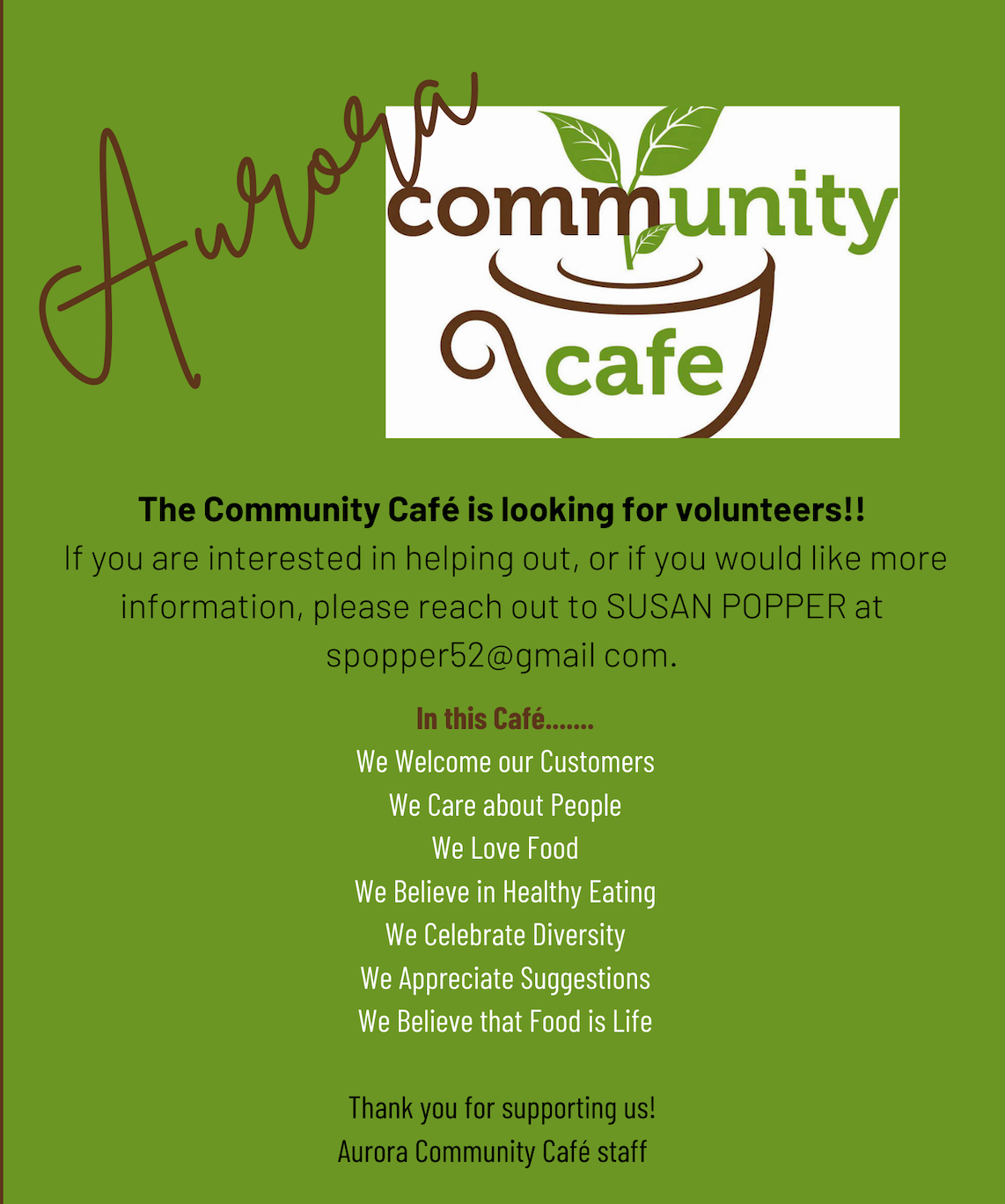 Aurora Community Cafe photo 8