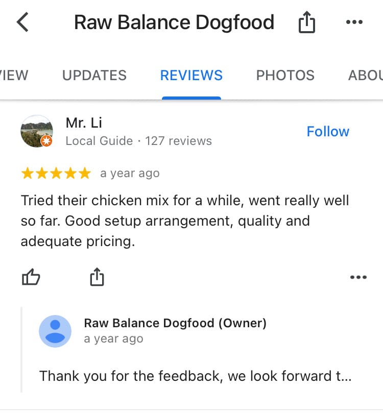 Raw Balance Dogfood photo 9