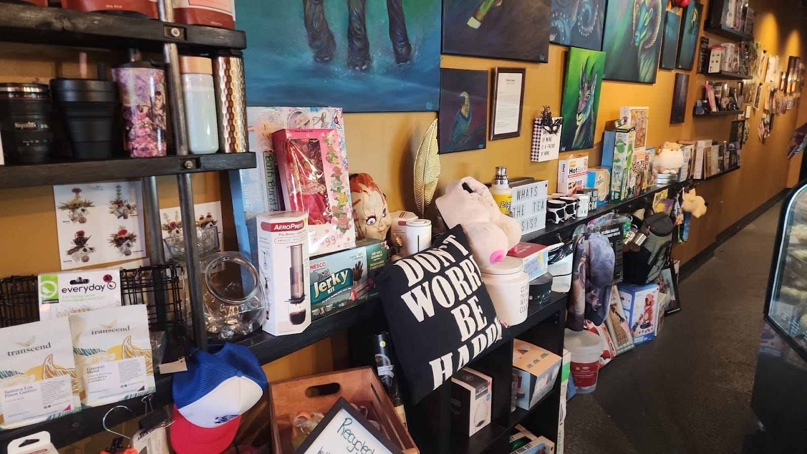 The Shelves Thrift Shop (Inside The Bump N Grind Cafe)