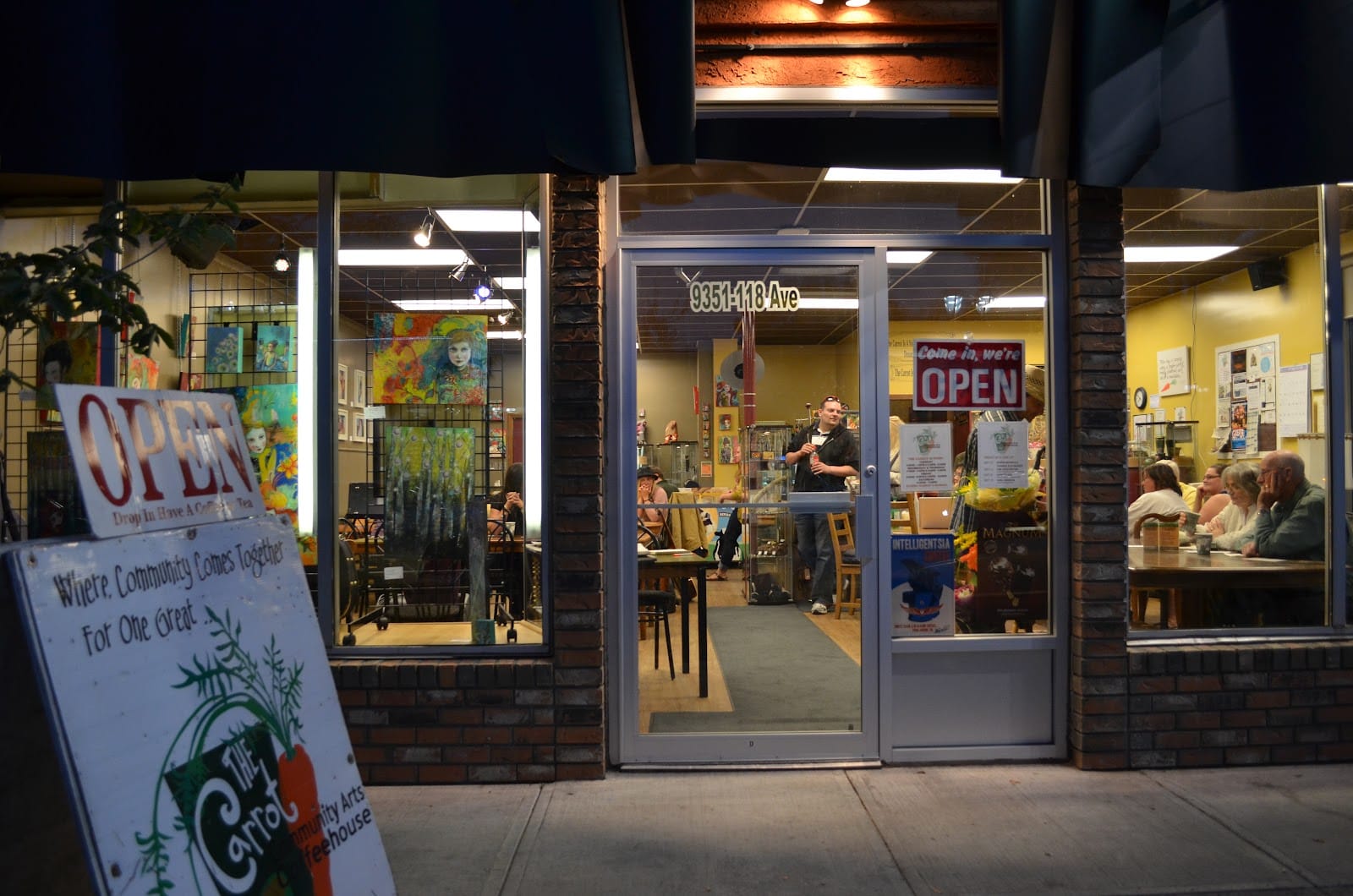 The Carrot Community Arts Coffeehouse