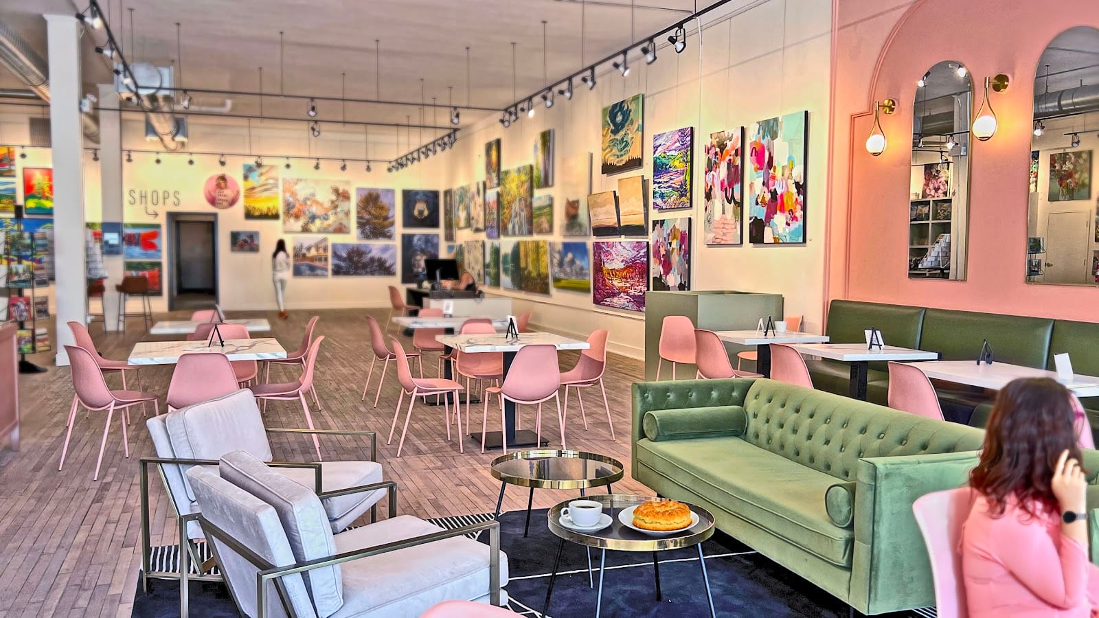 Crown and Press - A Julia Veenstra Gallery and Cafe