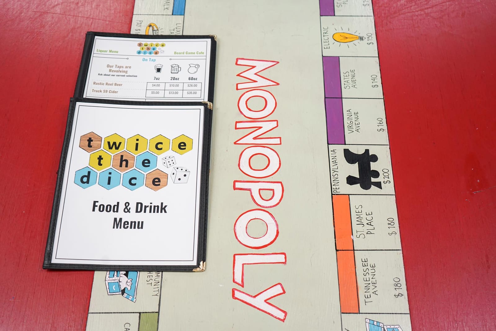 Twice The Dice Board Game Cafe and bar