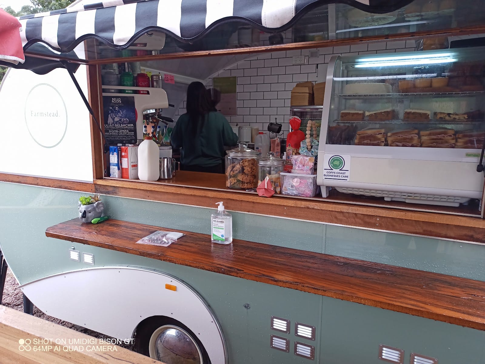 Farmstead coffee cart