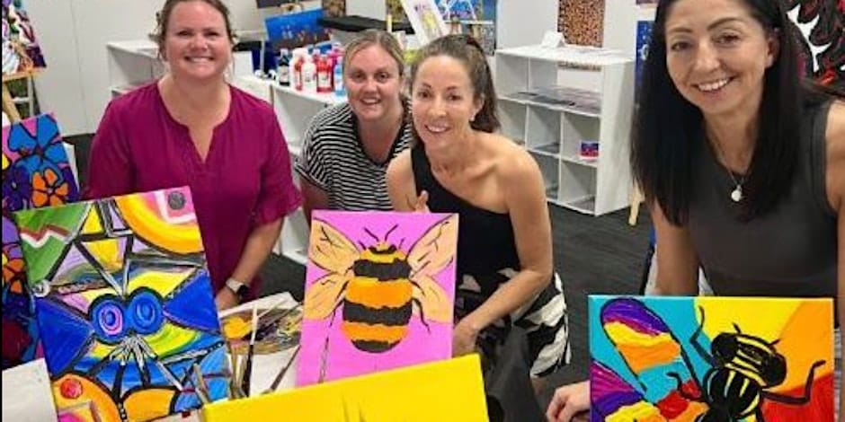 PAINT AND SIP Workshops Darwin photo 2