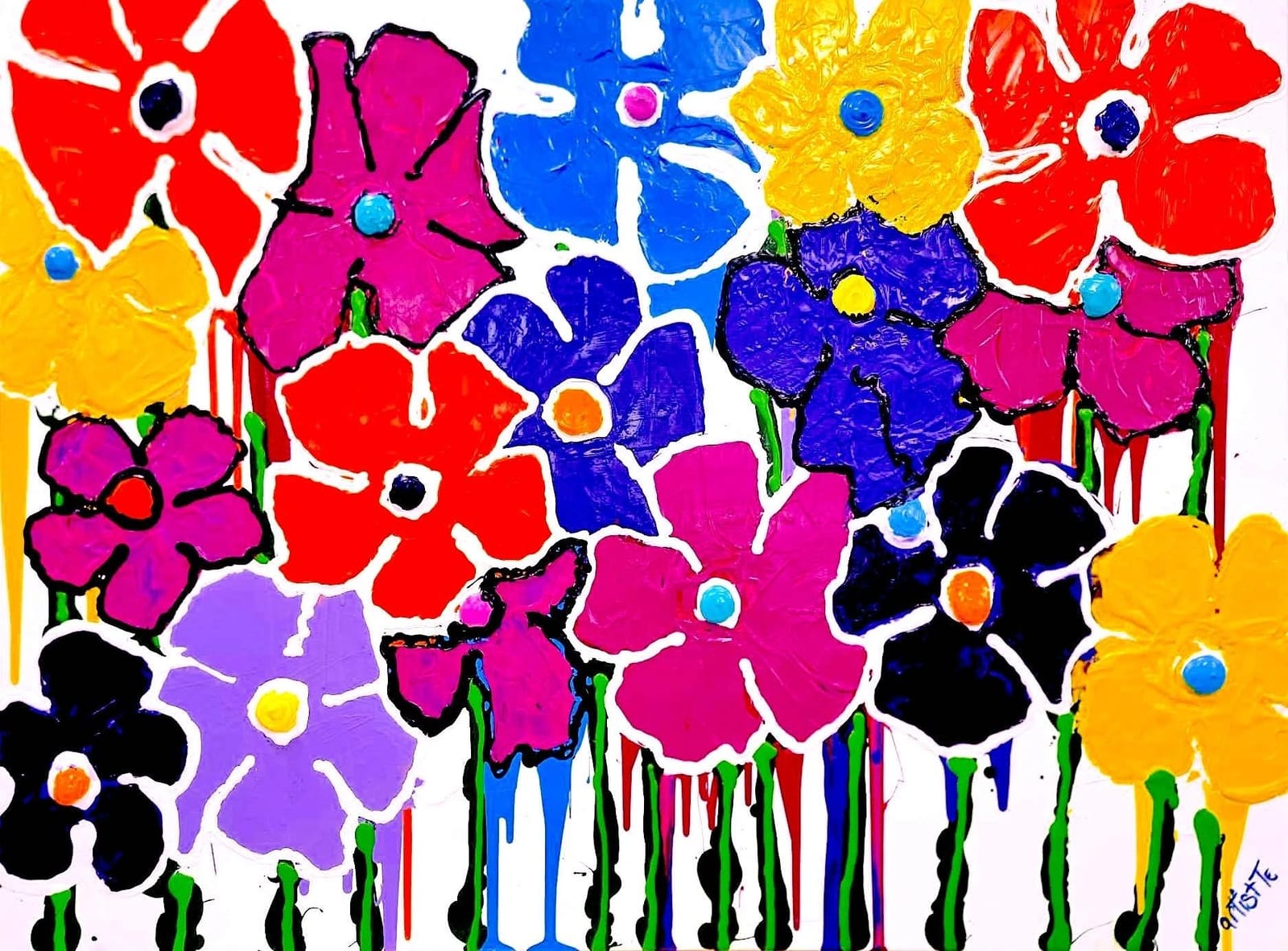 TOP END ART GALLERY (ABSTRACT ART BY ARTIST TE) Canvases photo 2
