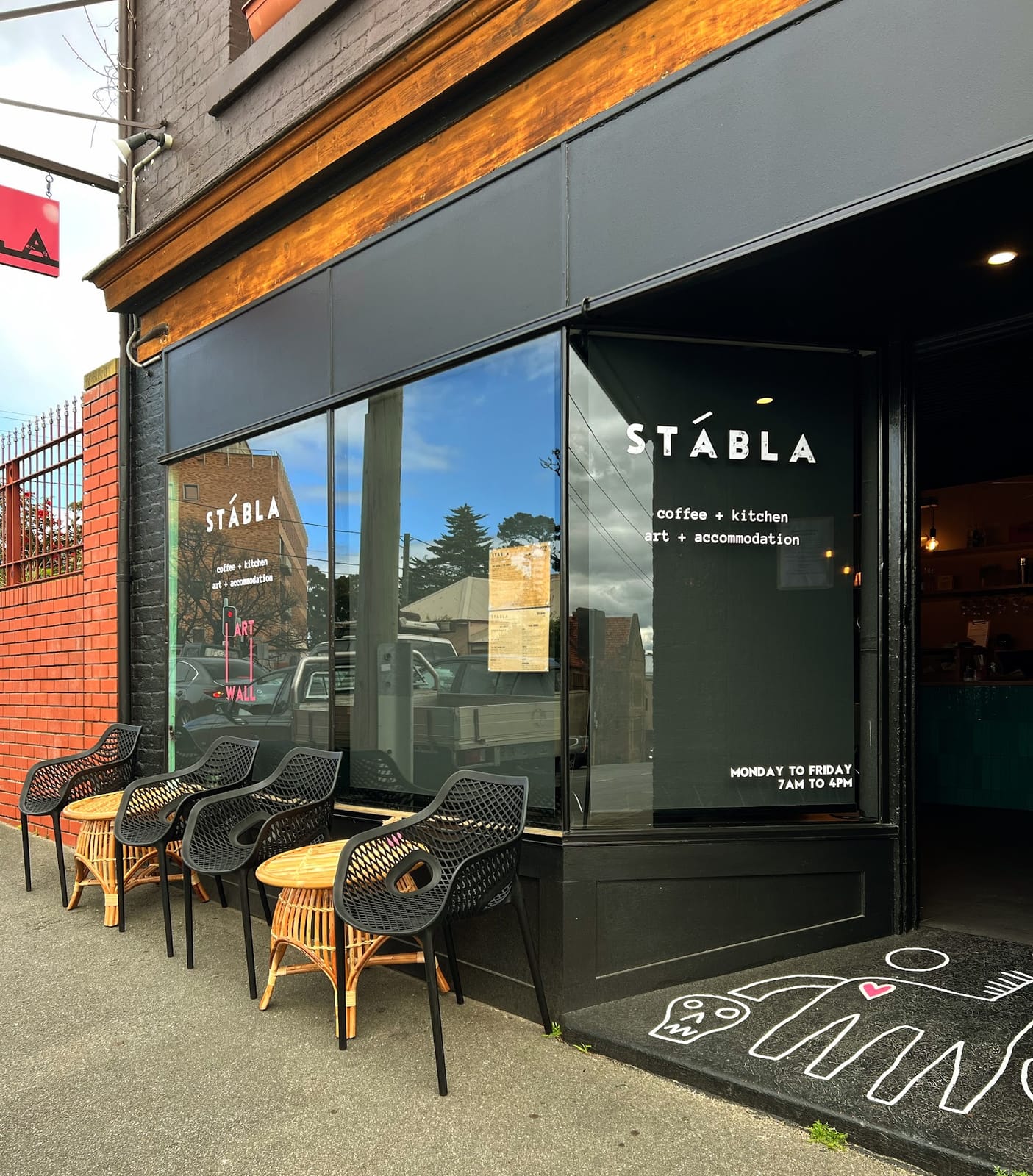 Stábla Hobart Coffee Shop