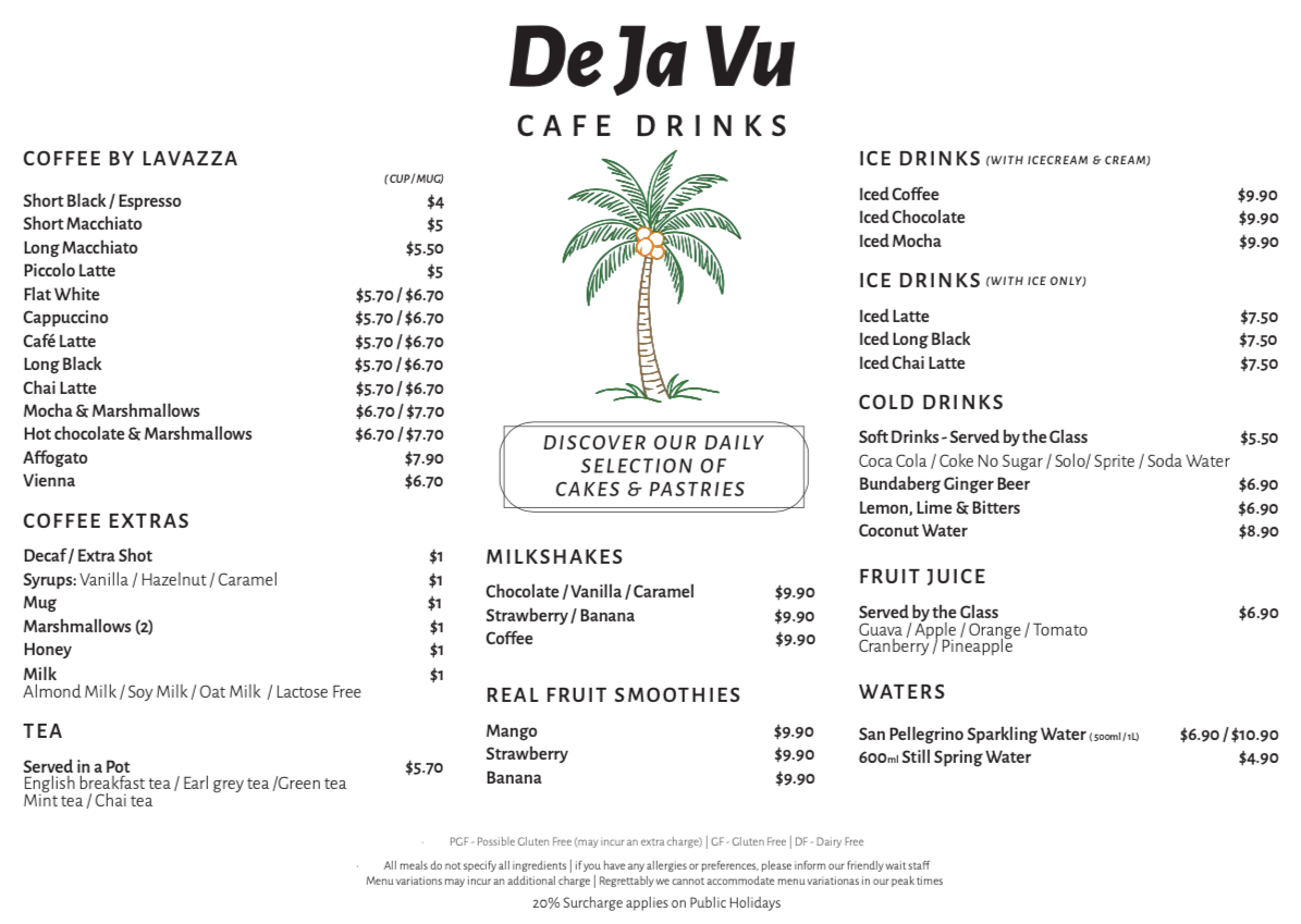 De Ja Vu Cafe & Bar Mooloolaba photo 7