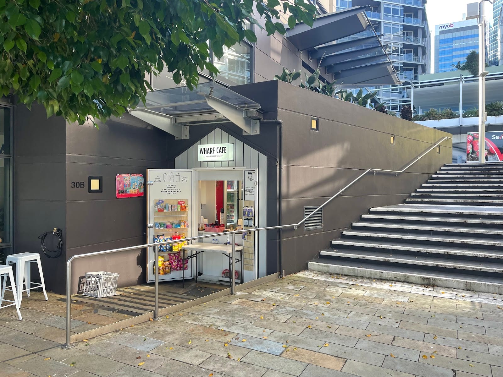 Wharf Cafe at King St Wharf
