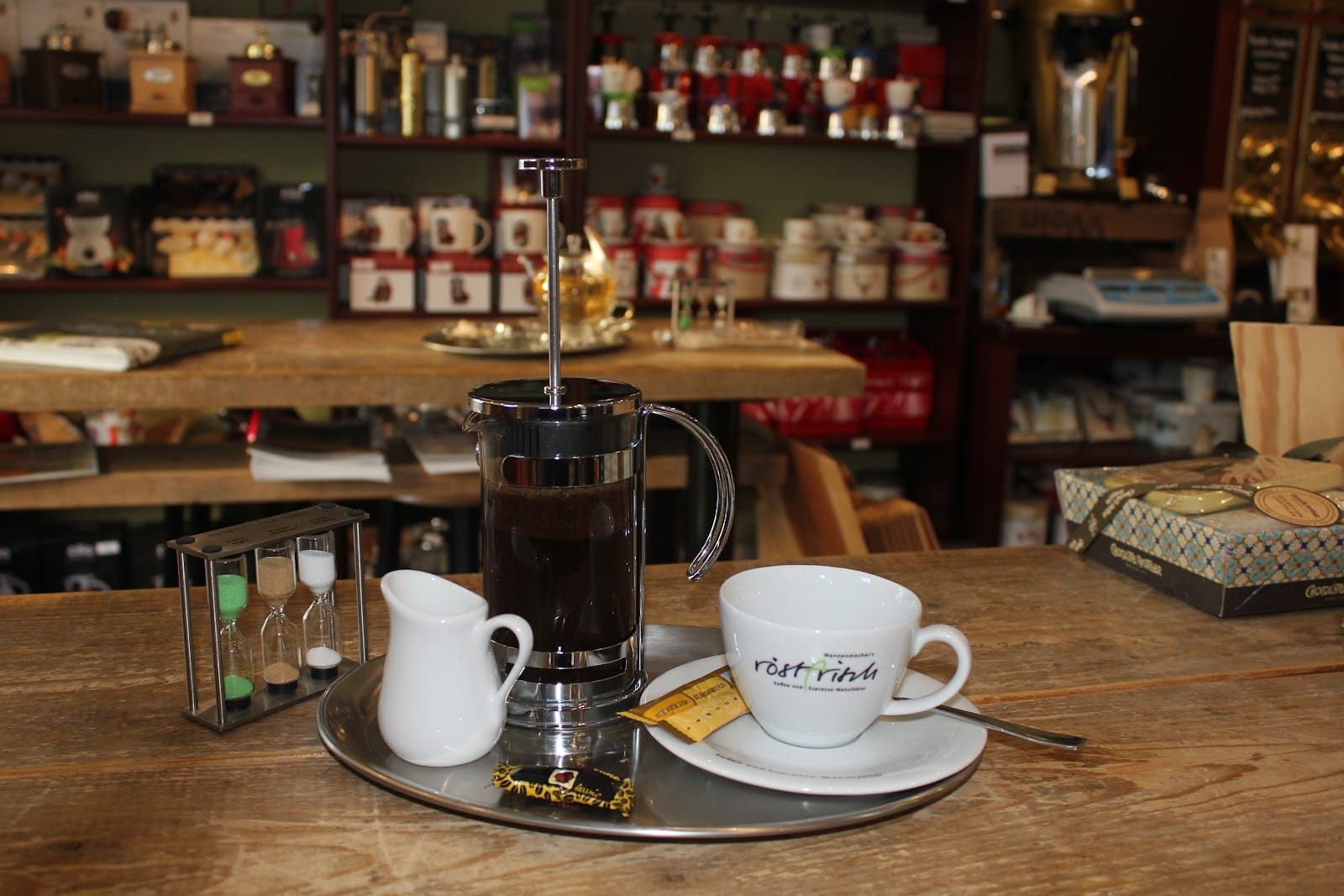 röstfrisch Kaffeerösterei und Espressomanufaktur Baden-Baden