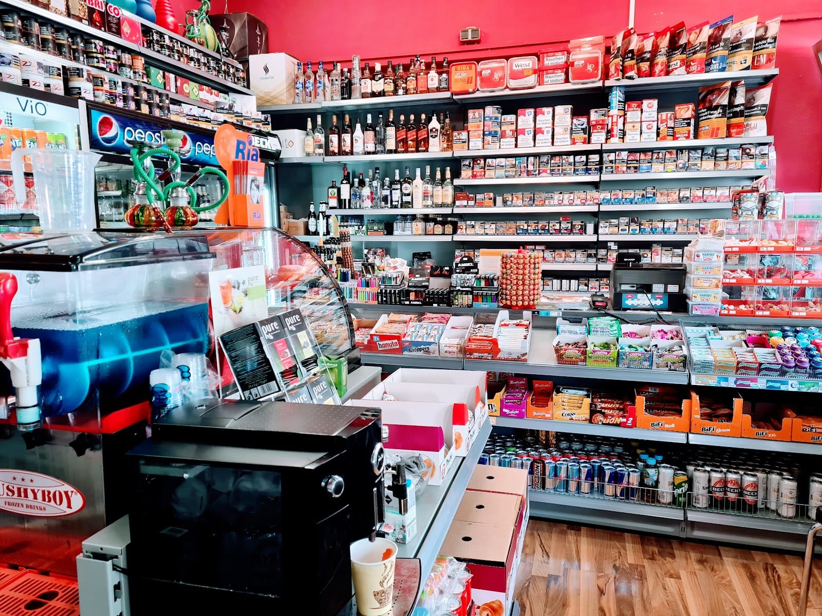 Kiosk paket Shop,Cafe Shop