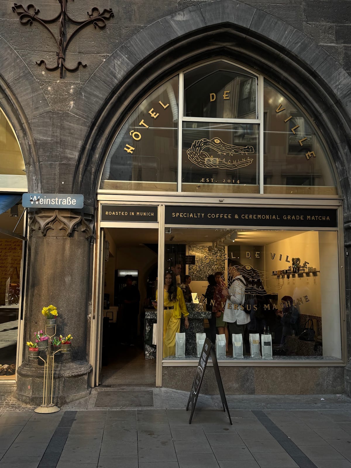Hotel de Ville by Man versus Machine Coffee Roasters