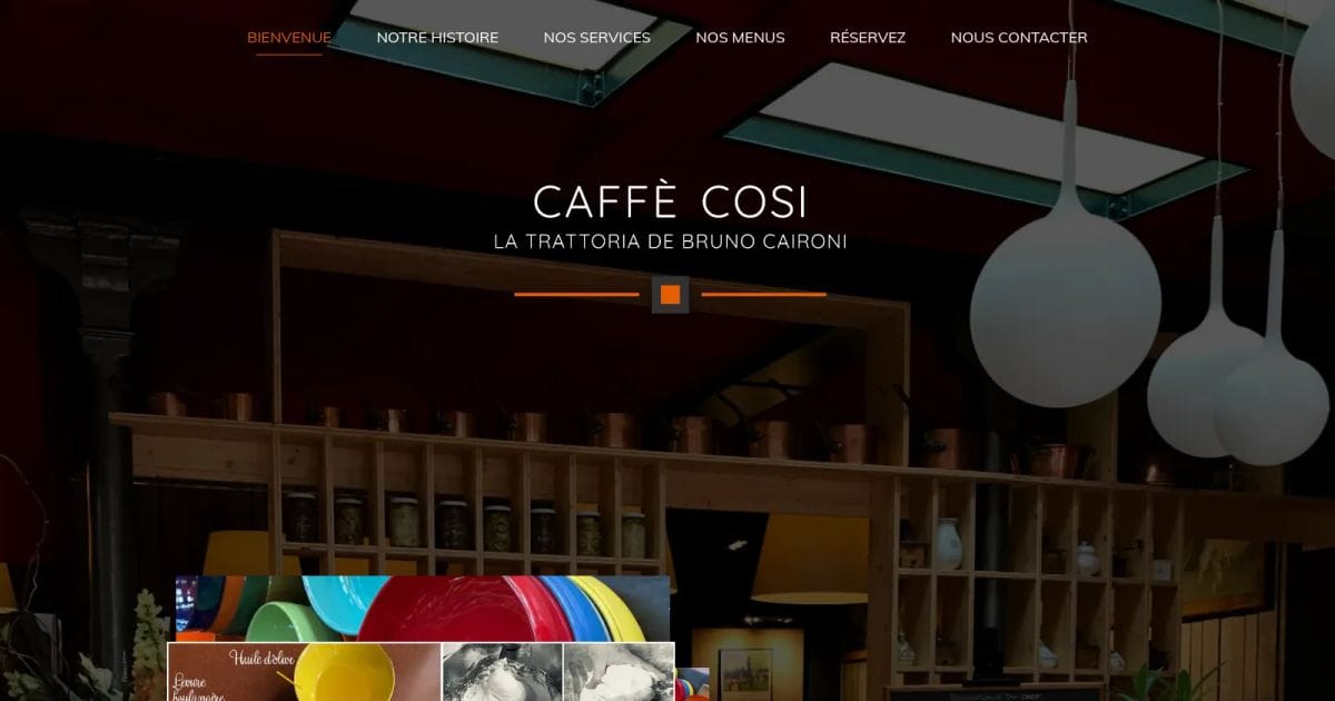 Caffè Cosi - La Trattoria de Bruno Caironi photo 2
