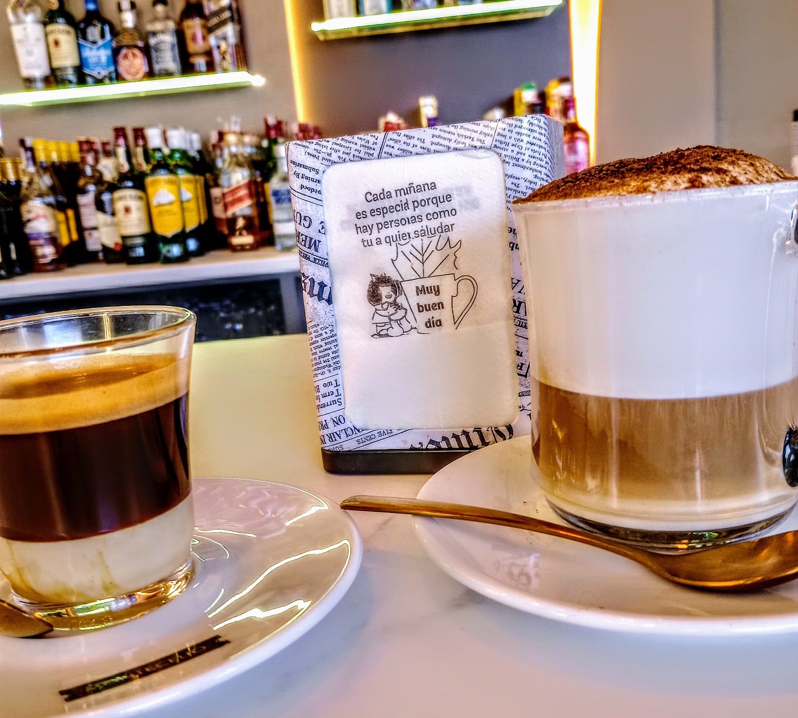 BRITANIA drinks and coffee.