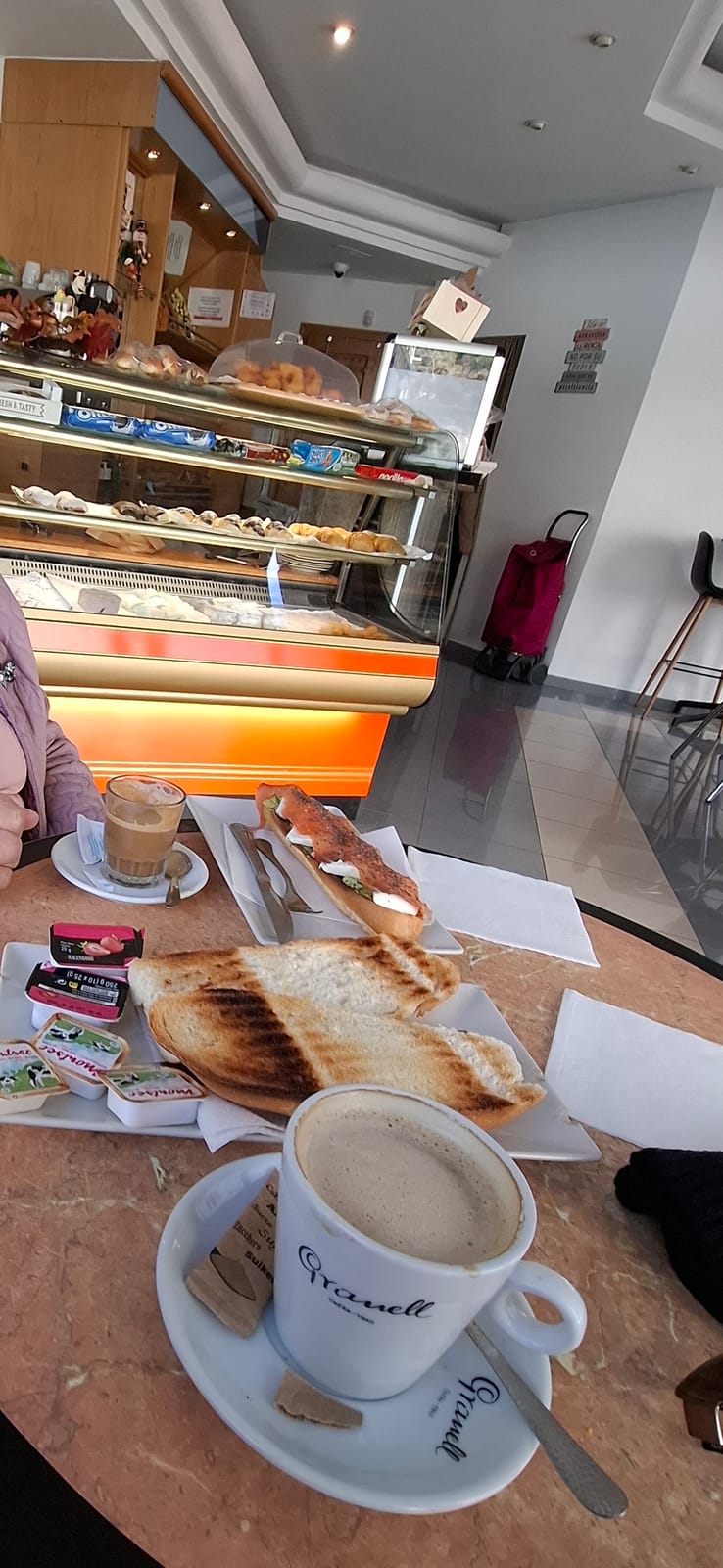 The bakery and coffee