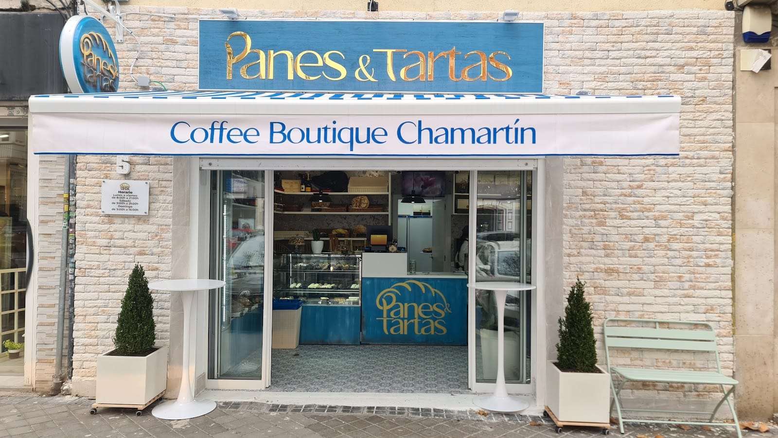 Panes & Tartas coffee shop Chamartín