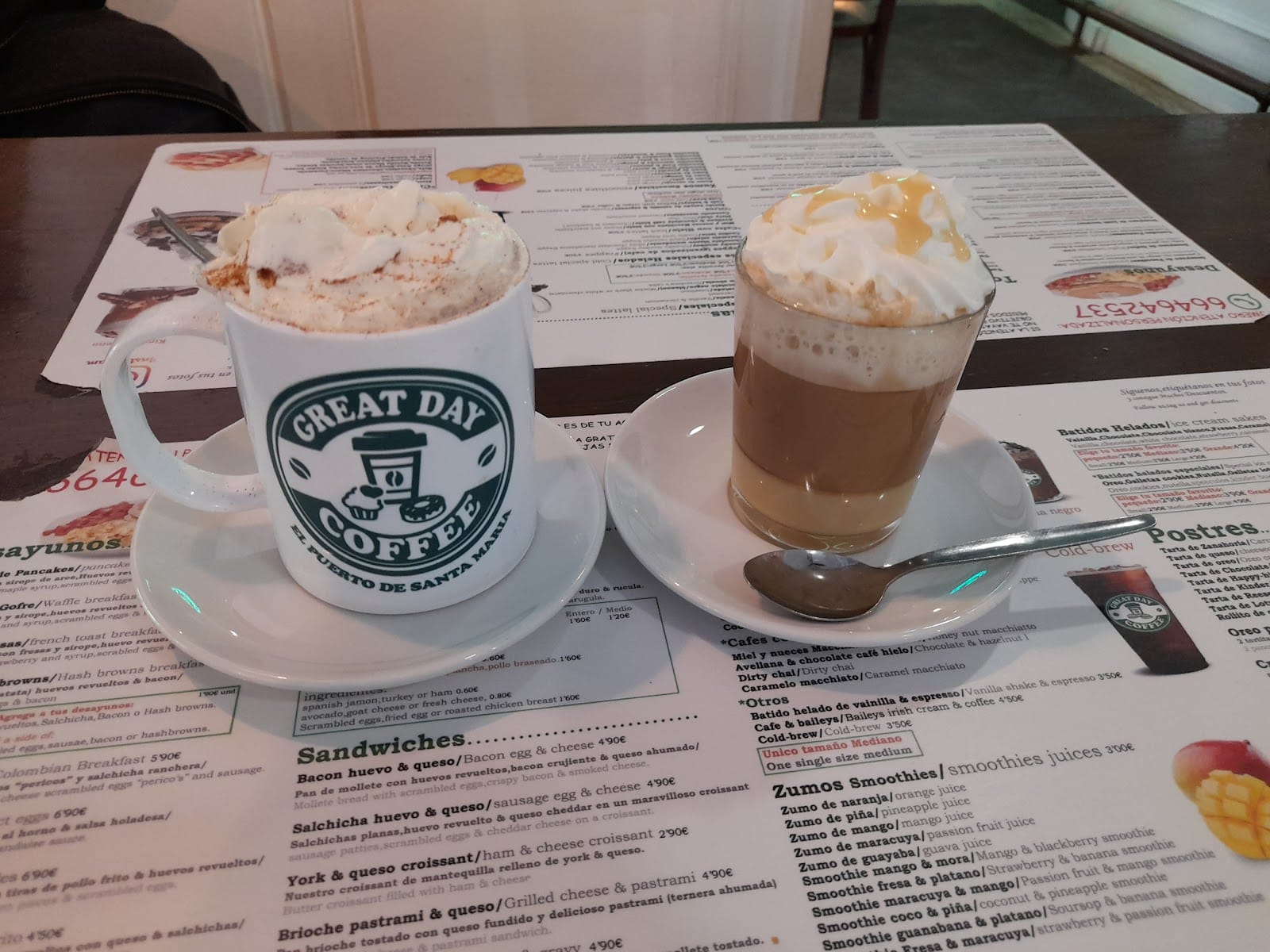 Cafetería Great Day Coffee