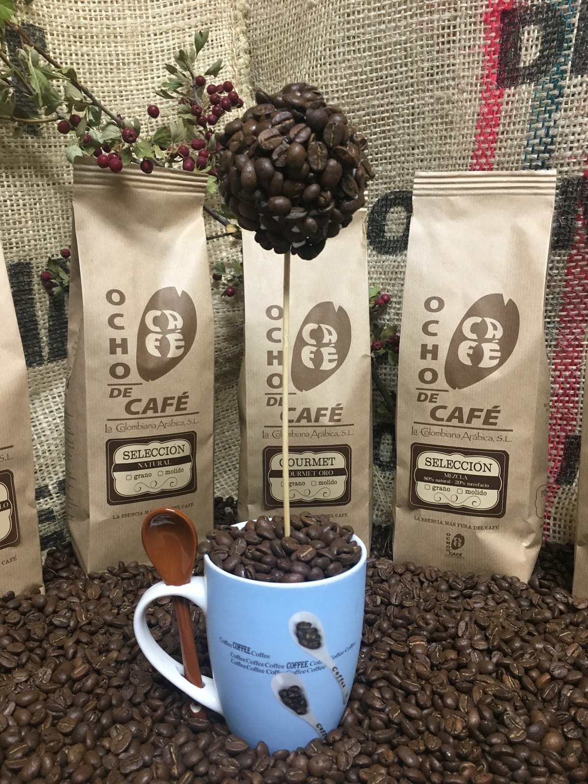 OCHO DE CAFE LA COLOMBIANA ARABICA SL
