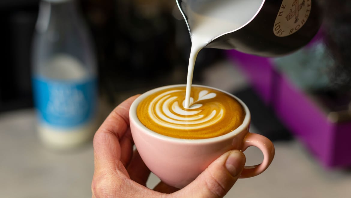 Shot me coffee