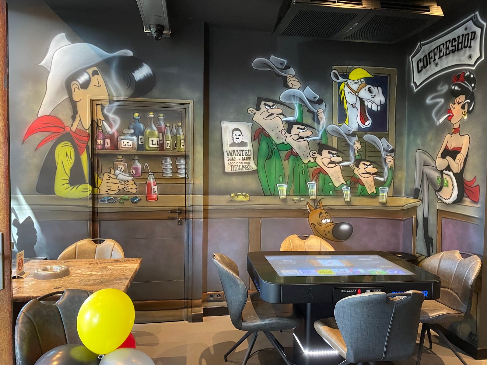 Coffeeshop Lucky Luke