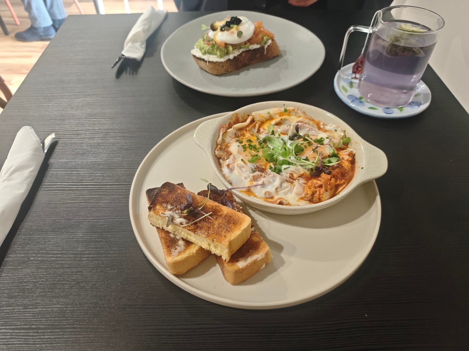 Terracotta ceramic cafe