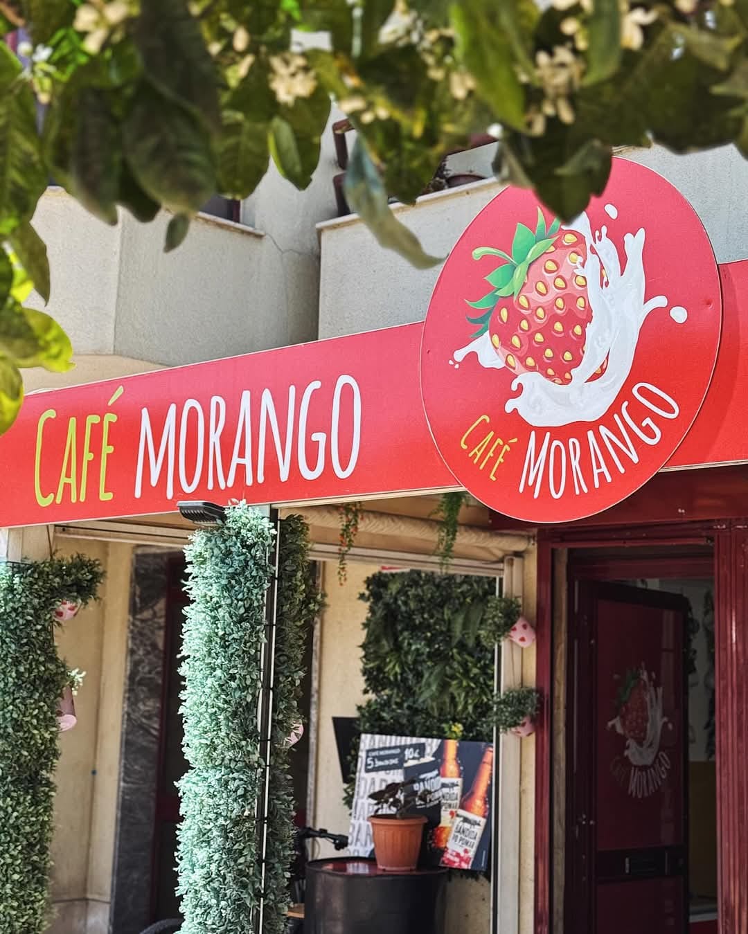 café Morango 🍓
