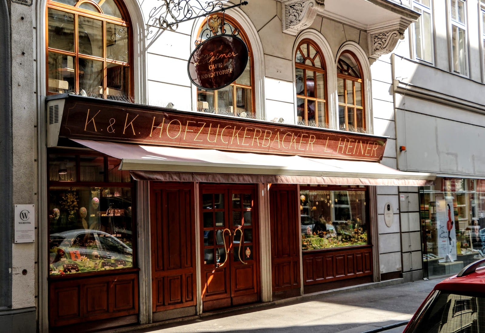 K.u.K. Hofzuckerbäcker L. Heiner Wollzeile, Cafe-Konditorei