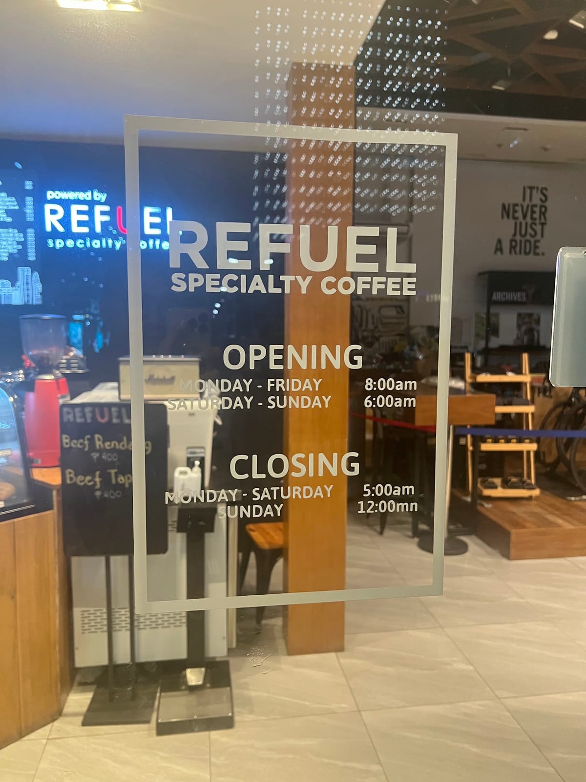 Refuel Specialty Coffee BGC
