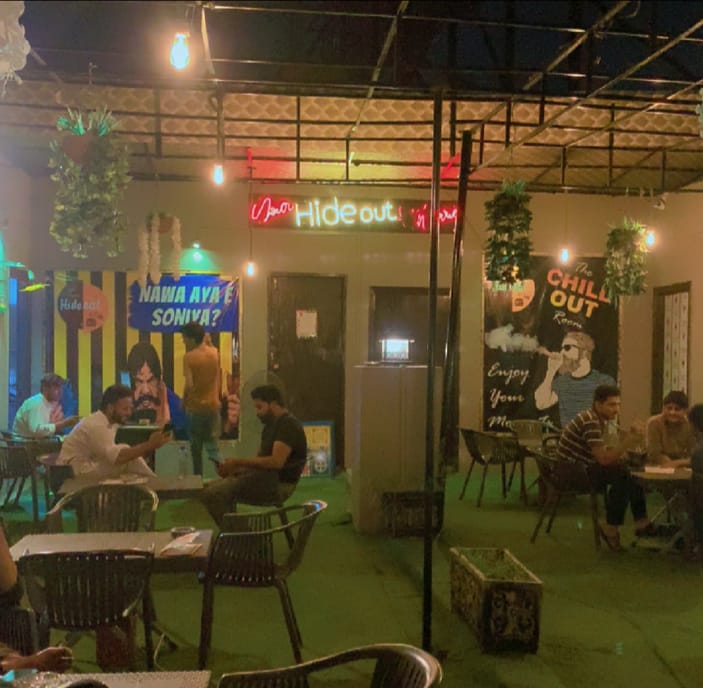 Hideout Cafe rooftop
