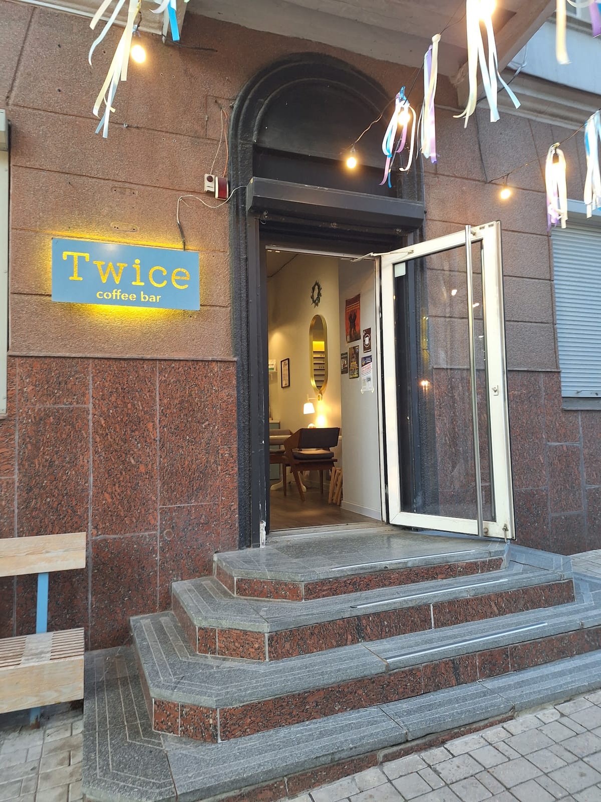 TWICE coffee bar
