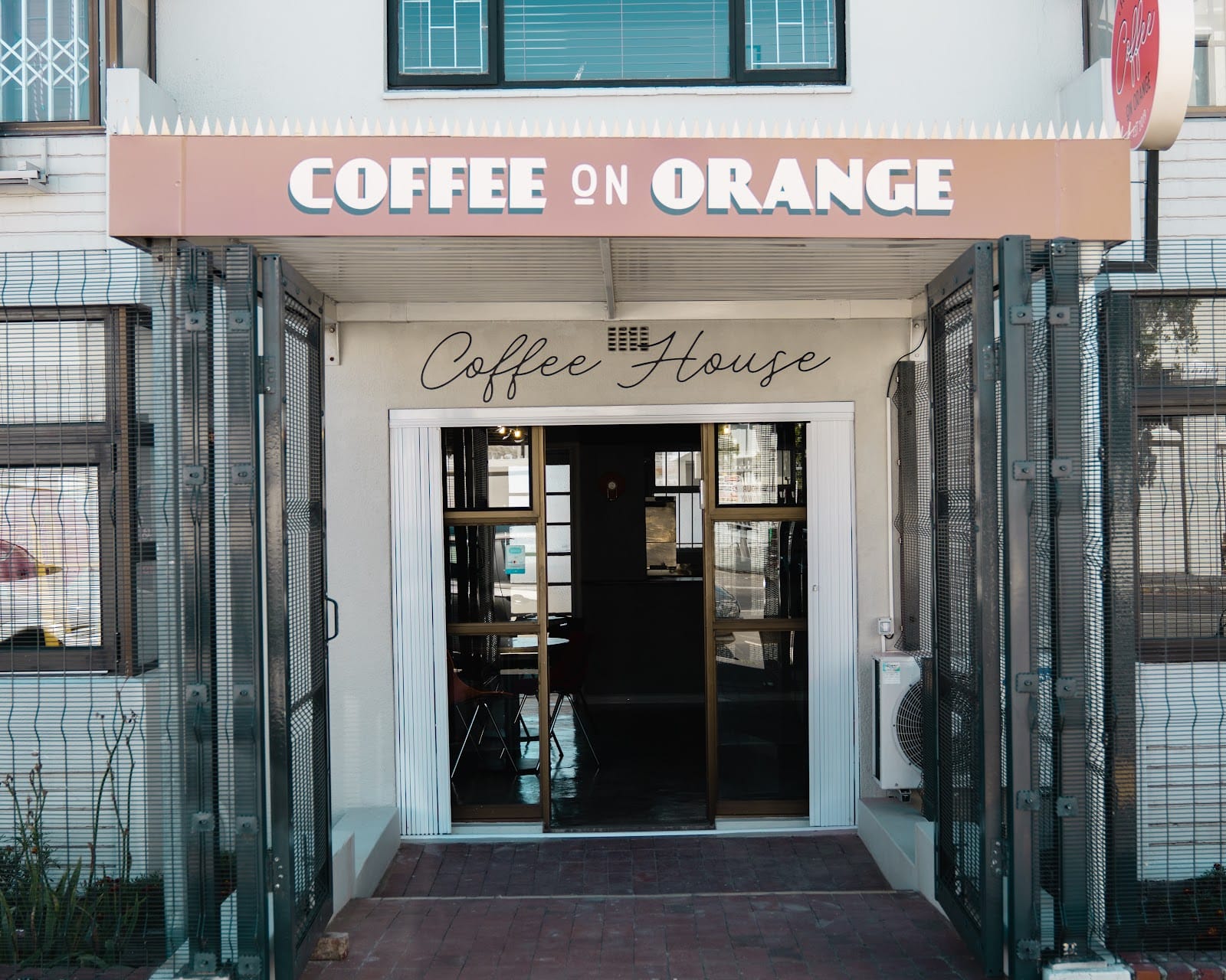 Coffee on Orange
