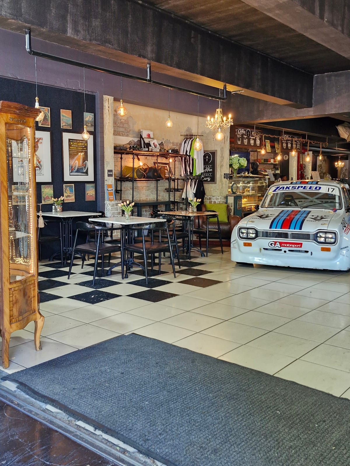 Crankshaft Cafe Classic Car Coffee Bar