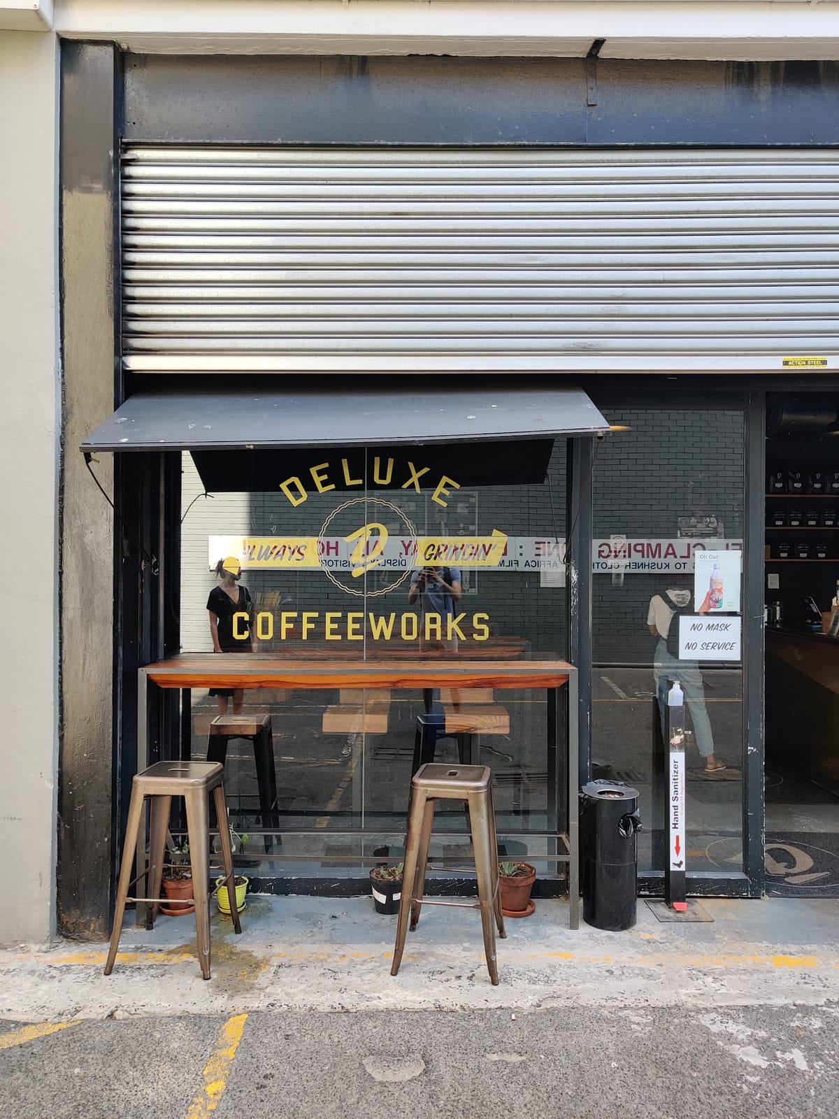 Deluxe Coffeeworks Kloof Street.