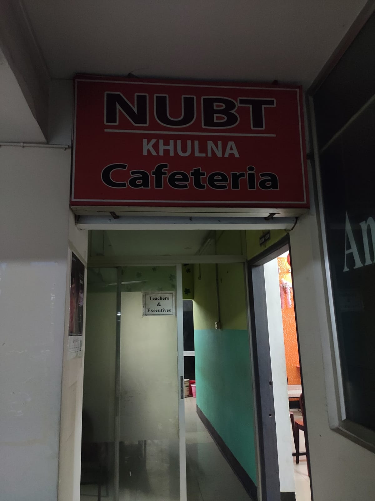 NUBTK Khulna Cafeteria