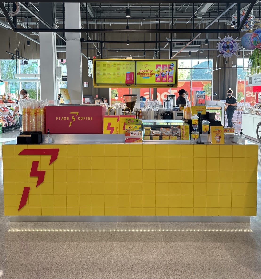 Flash Coffee - Tops Market at Supalai Ram