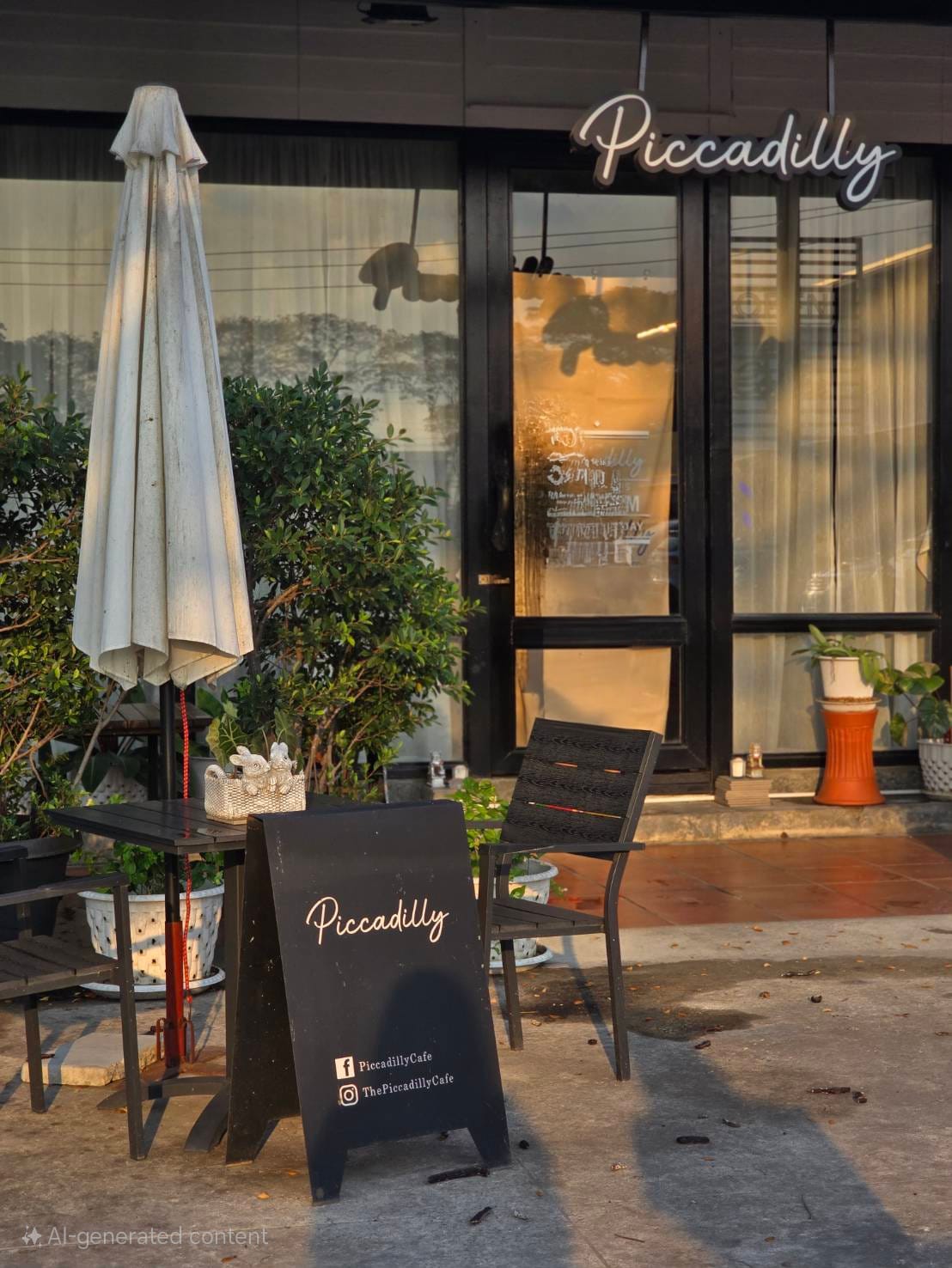The Piccadilly cafe