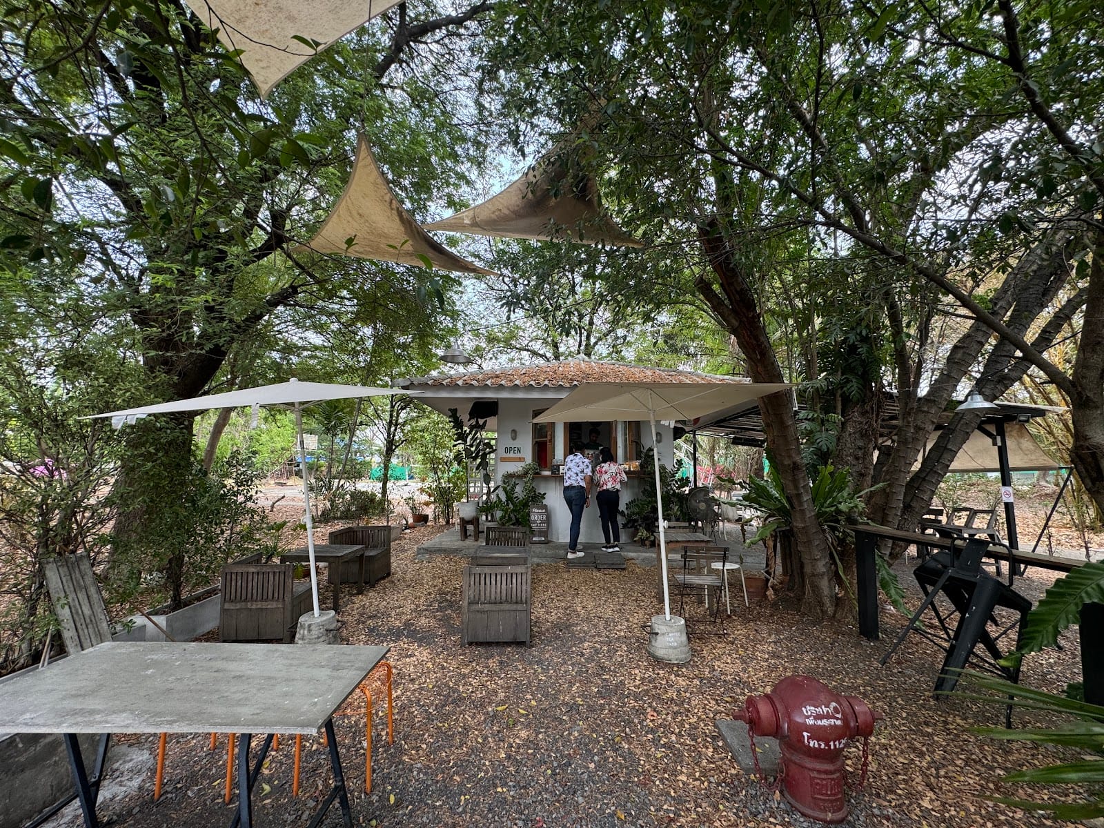 Coffee tea yard
