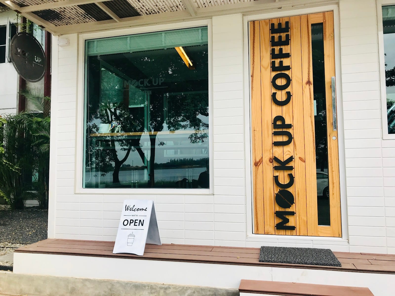 Mock up coffee
