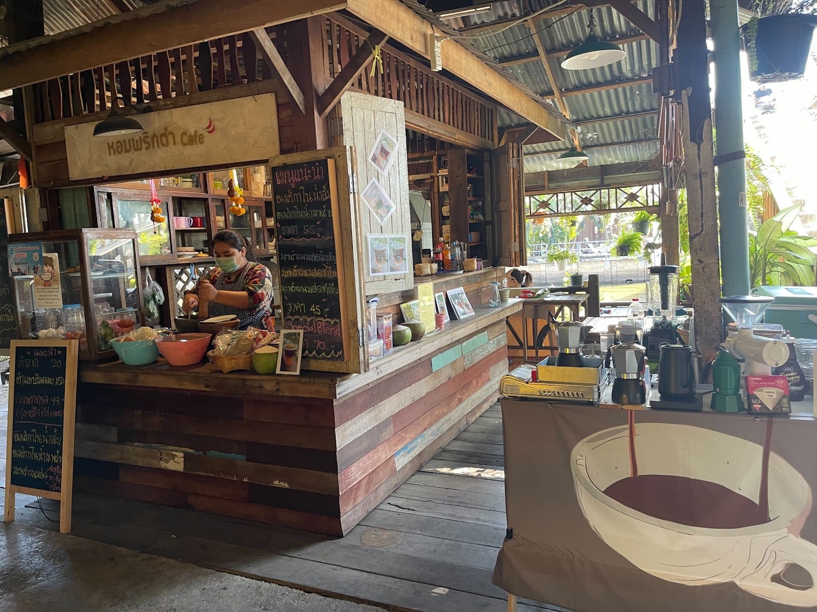 ร้านหอมพริกตำ cafe