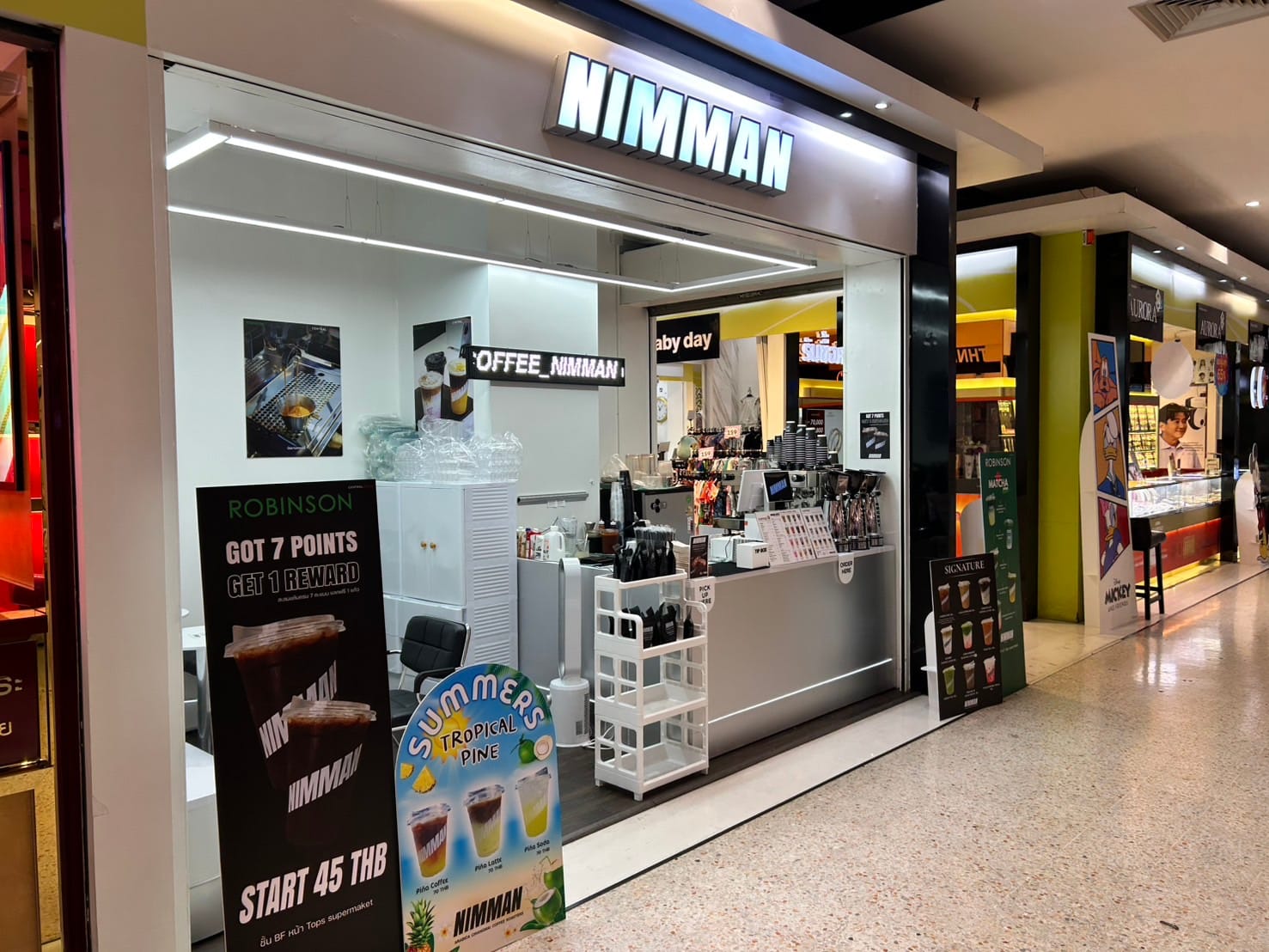 NIMMAN COFFEE - Robinson Pacific Park Si Racha