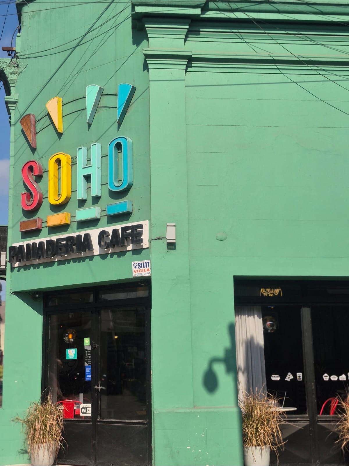 SOHO Coffee bar y panadería.