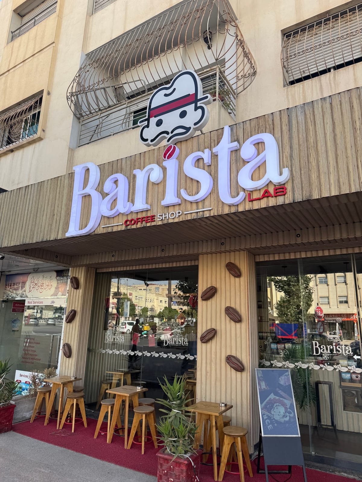 BARISTA COFFEE SHOP - CAFÉ Fès - Grains de CAFÉ Fès - Cocktails Fès - Gaufres et Gourmandises Fès