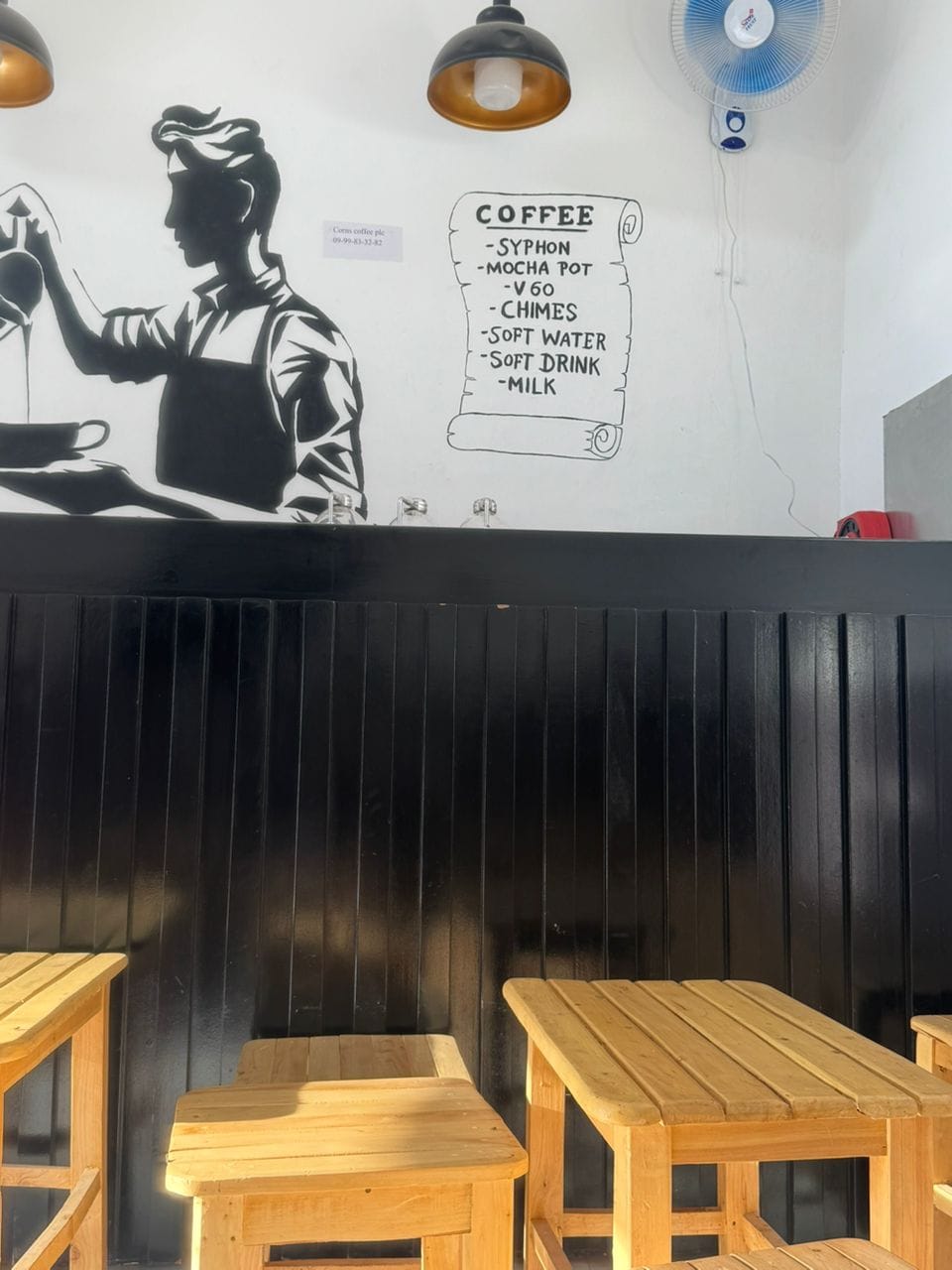 Corns coffee