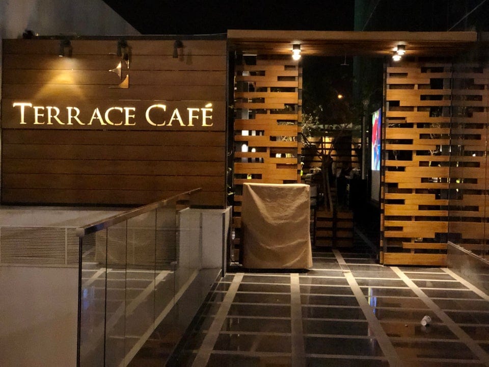 Terrace cafe